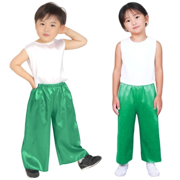ARTEC アーテック 運動会・発表会・イベント 衣装・ファッション ソフトサテンズボン C 緑 商品番号 14537 お取り寄せ