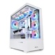Sharkoon �ߥɥ륿� PC������ SHA-AK6-RGB-WT 120mm RGB�ե����4 ɸ����� ATX Micro ATX Mini-ITX �б� �ۥ磻�� �ڥ���󥻥��Բġ��̳�ƻ����Υ�������Բġ�