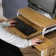不二貿易 シンプルPCデスク フィット NA PD192-1 NA/WH 商品コード66740【代引・日時指定・キャンセル不可・北海道沖縄離島配送不可】 -お取リ寄せ-