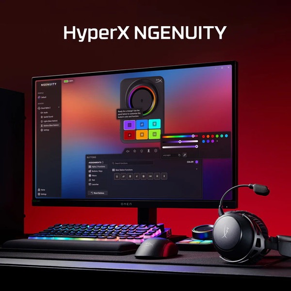 HyperX Cloud Alpha 2 Wireless (Black) ワイヤレスゲーミングヘッドセット ブラック ハイパーエックス ゲーミング ヘッドセット ゲーミングヘッドホン ヘッドホン pc ps5 ps4 無線 Bluetooth AJ5C7AA 【キャンセル不可・北海道沖縄離島配送不可】 -お取り寄せ-