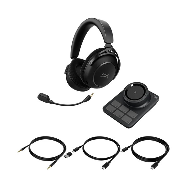 HyperX Cloud Alpha 2 Wireless (Black) ワイヤレスゲーミングヘッドセット ブラック ハイパーエックス ゲーミング ヘッドセット ゲーミングヘッドホン ヘッドホン pc ps5 ps4 無線 Bluetooth AJ5C7AA 【キャンセル不可・北海道沖縄離島配送不可】 -お取り寄せ-