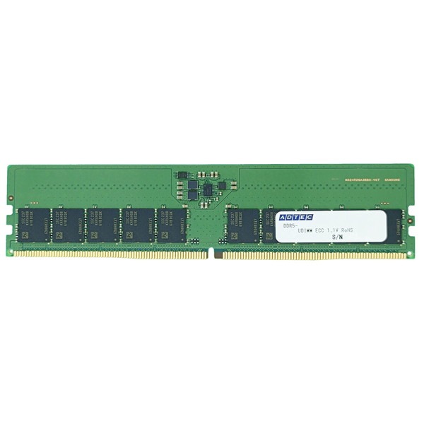 ADTEC DDR5-5600 (PC5-5600) UDIMM ECC 16GB ADS5600D-E16GSB 6ǯ�ݾ� 16GB 1Rx8 �����С� ������ơ�������� ���ߥ��� ���ɥƥå���Ǽ���׳�ǧ������󥻥��Բġ��̳�ƻ����Υ�������Բġ� -������-