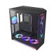 NZXT PC������ H9 FLOW RGB+(2025) �֥�å� CM-H92FB-P1 RGB�ե���3��ɸ�����(420mm��2/120mm��1) RGB����ȥ����顼��° E-ATX/ATX/Micro-ATX/Mini-ITX �Ф�ե������� �ڥ���󥻥��Բġ��̳�ƻ����Υ�������Բġ� -������-