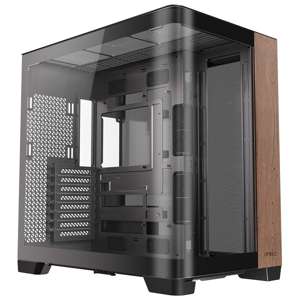 Antec �ե륿�PC������ C8 Curve Wood E-ATX ATX M-ATX ITX �б� �ե���ȡ������ɰ��η� �������饹�ѥͥ� �ڥ���󥻥��Բġ��̳�ƻ����Υ�������Բġ�