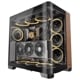 Antec �ե륿�PC������ C8 Curve Wood E-ATX ATX M-ATX ITX �б� �ե���ȡ������ɰ��η� �������饹�ѥͥ� �ڥ���󥻥��Բġ��̳�ƻ����Υ�������Բġ�