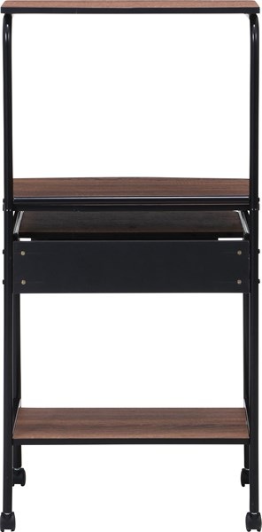 不二貿易 シンプルPCデスク フィット BR PD192-1 BR/BK 商品コード66741【代引・日時指定・キャンセル不可・北海道沖縄離島配送不可】 -お取リ寄せ-
