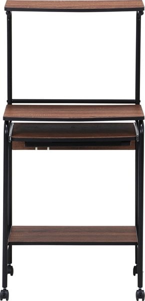 不二貿易 シンプルPCデスク フィット BR PD192-1 BR/BK 商品コード66741【代引・日時指定・キャンセル不可・北海道沖縄離島配送不可】 -お取リ寄せ-
