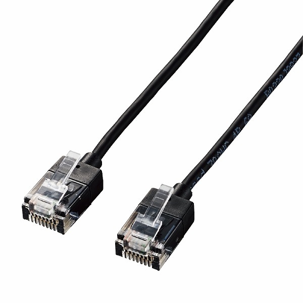 ELECOM ���쥳�� LD-GPASS/BK7 LAN�����̎ގ� CAT6A �����ʎߎ����؎� 7.0m �̎ގ׎��� �ڥ���󥻥��Բġ��̳�ƻ����Υ�������Բġ�