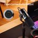 HyperX Flipcast (Black) XLR/USB �ǥ奢�륳�ͥ������ �����ʥߥå��ޥ��� �֥�å� �ϥ��ѡ����å��� �ޥ��� XLR USB �ۿ��ѥޥ��� ������¶� �ۿ� �ƥ��� �����ߥ� Zoom �ϥ��ѡ�x B2CM1AA �ڥ���󥻥��Բġ��̳�ƻ����Υ�������Բġ� -������-