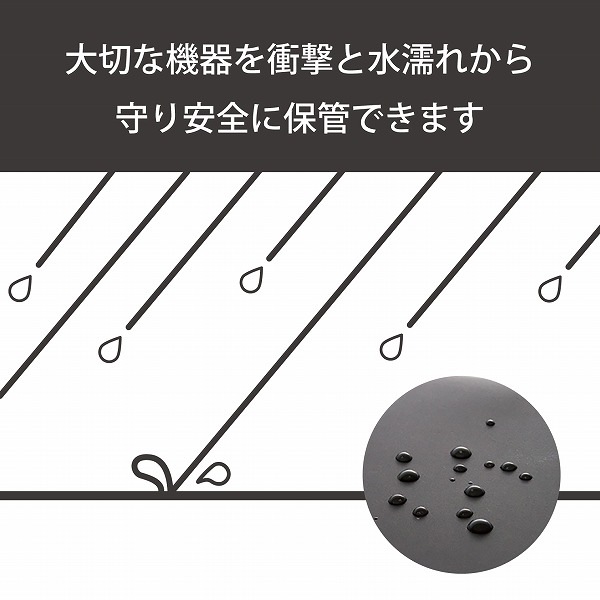 ELECOM エレコム ZSB-DV011BK ビデオカメラ用ストレージボックス ブラック 【キャンセル不可・北海道沖縄離島配送不可】