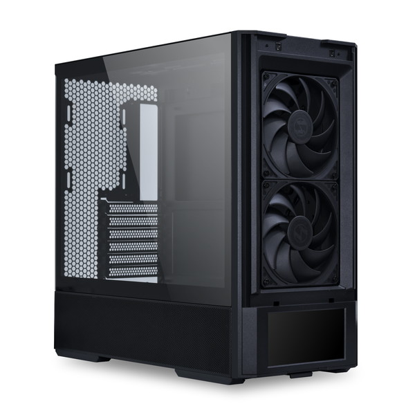 LIAN LI PC������ LANCOOL 207 DIGITAL LAN207DK 6�����LCD��� �ե���4��ɸ����� �ߥɥ륿� �֥�å� �ڥ���󥻥��Բġ��̳�ƻ����Υ�������Բġ�