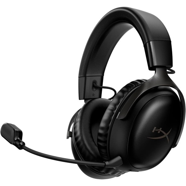 HyperX �إåɥ��å� HyperX Cloud III �磻��쥹 ����120���ֶ�ư �Υ�������󥻥�󥰥ޥ������ 2.4GHz��³ DTS Headphone:X �֥�å� 77Z45AA �ڥ���󥻥��Բġ��̳�ƻ����Υ�������Բġ� -������-