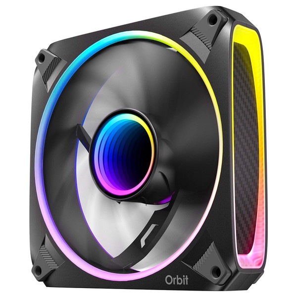 ANTEC �������ե��� Orbit 120 ARGB-3PK �ե���3�ĥ��åȥ�ǥ� RGB LED �ǥ奢����ARGB�ե��� �ڥ���󥻥��Բġ��̳�ƻ����Υ�������Բġ�