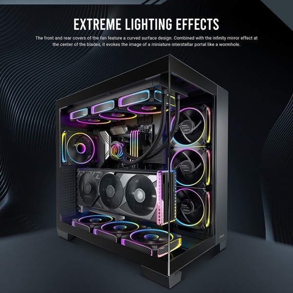 ANTEC �������ե��� Orbit 120 ARGB-3PK �ե���3�ĥ��åȥ�ǥ� RGB LED �ǥ奢����ARGB�ե��� �ڥ���󥻥��Բġ��̳�ƻ����Υ�������Բġ�