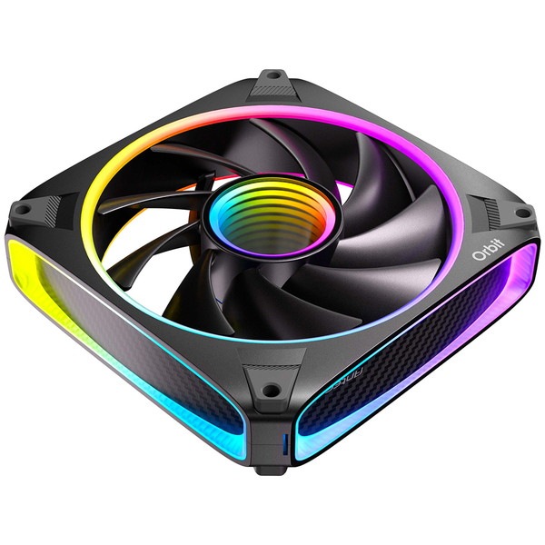 ANTEC �������ե��� Orbit 120 ARGB-3PK �ե���3�ĥ��åȥ�ǥ� RGB LED �ǥ奢����ARGB�ե��� �ڥ���󥻥��Բġ��̳�ƻ����Υ�������Բġ�