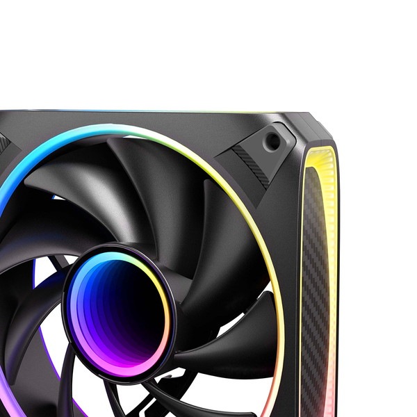 ANTEC �������ե��� Orbit 120 ARGB-3PK �ե���3�ĥ��åȥ�ǥ� RGB LED �ǥ奢����ARGB�ե��� �ڥ���󥻥��Բġ��̳�ƻ����Υ�������Բġ�