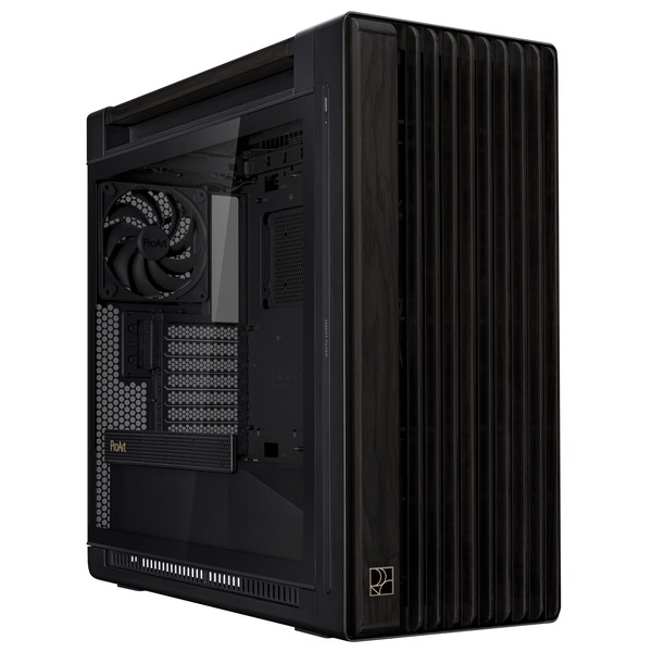 ASUS PCケース PROART PA602 WOOD TG PWM BLACK ミドルタワー E-ATX ATX Micro-ATX Mini-ITX 対応 ブラック 【キャンセル不可・北海道沖縄離島配送不可】