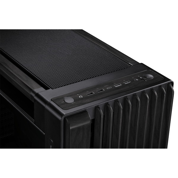 ASUS PCケース PROART PA602 WOOD TG PWM BLACK ミドルタワー E-ATX ATX Micro-ATX Mini-ITX 対応 ブラック 【キャンセル不可・北海道沖縄離島配送不可】
