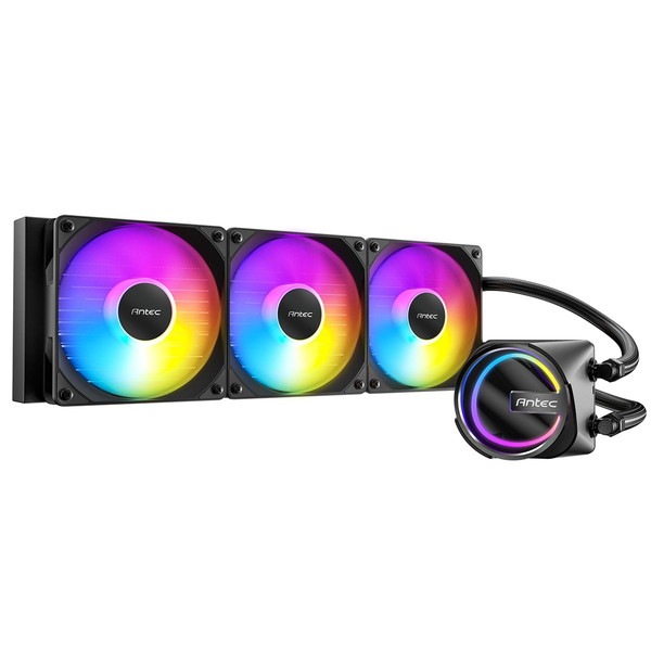 Antec CPU�����顼 Skeleton 360 ARGB �֥�å� ARGB LED�ե�����ܿ�����η���˥å� ������ȥ�ե졼�� �ݥ�ץإåɥǥ����� �ڥ���󥻥��Բġ��̳�ƻ����Υ�������Բġ�