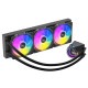 Antec CPU�����顼 Skeleton 360 ARGB �֥�å� ARGB LED�ե�����ܿ�����η���˥å� ������ȥ�ե졼�� �ݥ�ץإåɥǥ����� �ڥ���󥻥��Բġ��̳�ƻ����Υ�������Բġ�