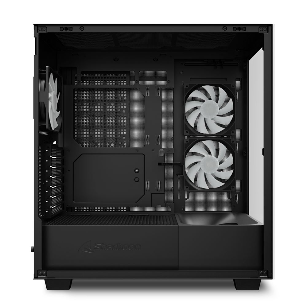 Sharkoon PC������ REBEL C60 RGB BK �� ATX/m-ATX/mini-ITX �ڥ���󥻥��Բġ��̳�ƻ����Υ�������Բġ�