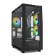 Sharkoon PC������ REBEL C60 RGB BK �� ATX/m-ATX/mini-ITX �ڥ���󥻥��Բġ��̳�ƻ����Υ�������Բġ�