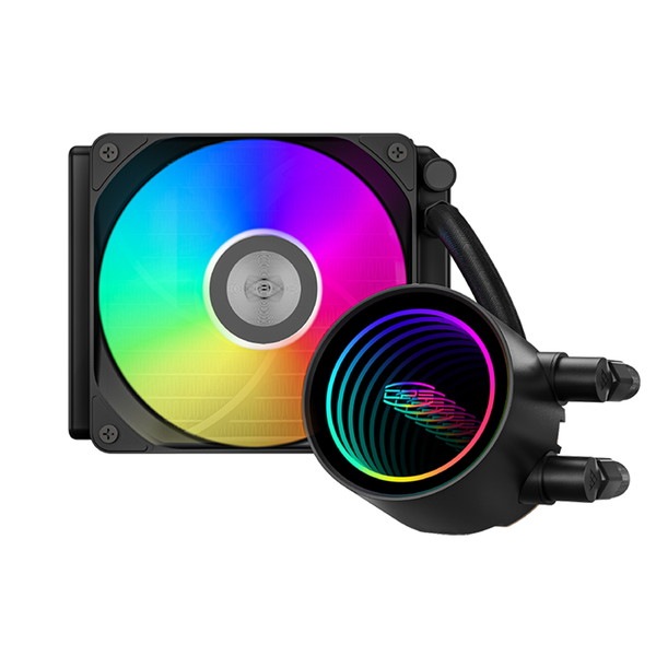 CPS ����CPU�����顼 DA120 ARGB Black 120mm�ե��� LGA1851�б� ARGBȯ�� �Ų� �֥�å� DA120-ARGB-BK PCCOOLER �ڥ���󥻥��Բġ��̳�ƻ����Υ�������Բġ�