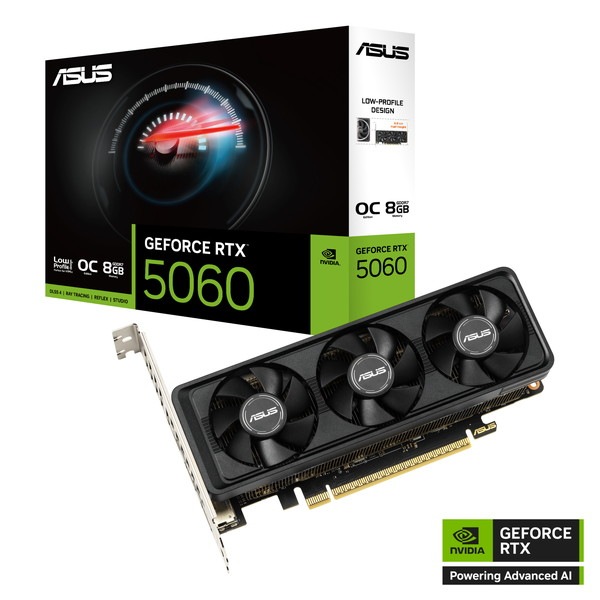 0199291177130 ASUS グラフィックボード RTX5060-O8G-LP-BRK