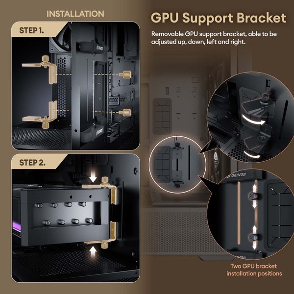 Okinos ATX PC������ Air Cross  �������饹��� �ǥ奢�륨���ե����߷פ�ATX������ ������ʥåȺ�Υ�������Ȥ���ħŪ�ʥե���ȥѥͥ� �Ÿ��������� 90�벣�����߷�(����170 mm�б�)�ڥ���󥻥��Բġ��̳�ƻ����Υ�������Բġ�