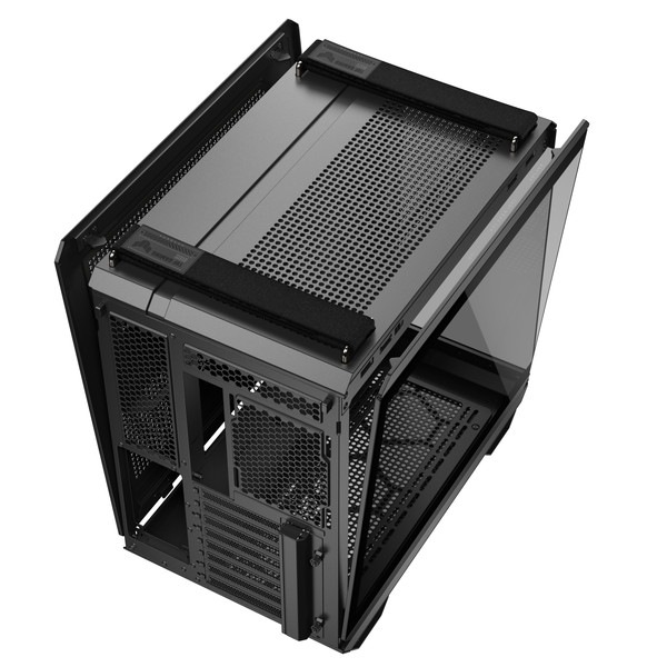 ASUS PC������ TUF Gaming GT502 Horizon �ߥɥ륿� ATX Micro-ATX Mini-ITX �б� �֥�å� �ڥ���󥻥��Բġ��̳�ƻ����Υ�������Բġ�