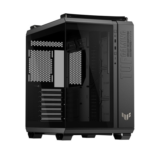 ASUS PC������ TUF Gaming GT502 Horizon �ߥɥ륿� ATX Micro-ATX Mini-ITX �б� �֥�å� �ڥ���󥻥��Բġ��̳�ƻ����Υ�������Բġ�