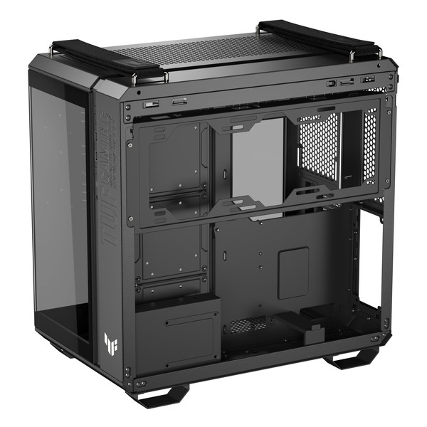 ASUS PC������ TUF Gaming GT502 Horizon �ߥɥ륿� ATX Micro-ATX Mini-ITX �б� �֥�å� �ڥ���󥻥��Բġ��̳�ƻ����Υ�������Բġ�