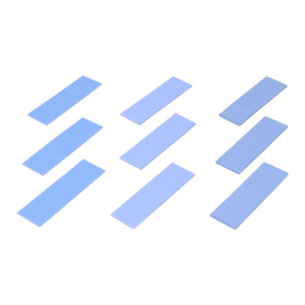 Ainex アイネックス M.2 SSD用熱伝導パッド 3種9枚セット HT-18【キャンセル不可・北海道沖縄離島配送不可】 -お取り寄せ-