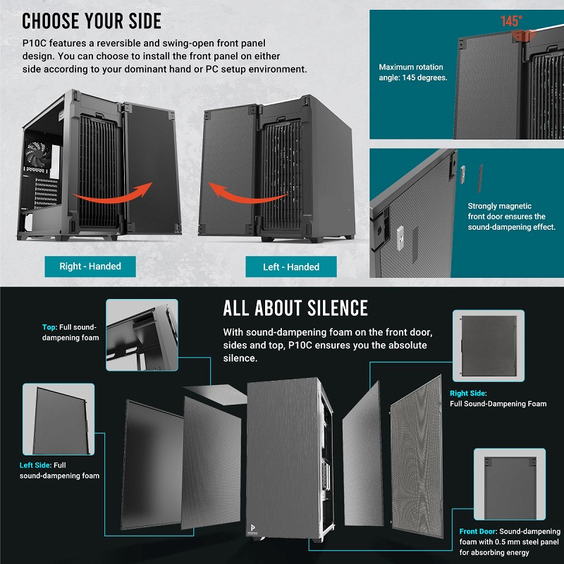 (Ryzen Threadripper 9980X/メモリ:DDR5 ECC RDIMM 256GB(64GBx4)/SSD:4TB Gen5 M.2 NVMe /電源:1000W 80PLUS Platinum/GPU:RTX Pro 4000 BlackWell 24GB) ROGRESS-444179 カスタマイズ可能 BTOパソコン P10C