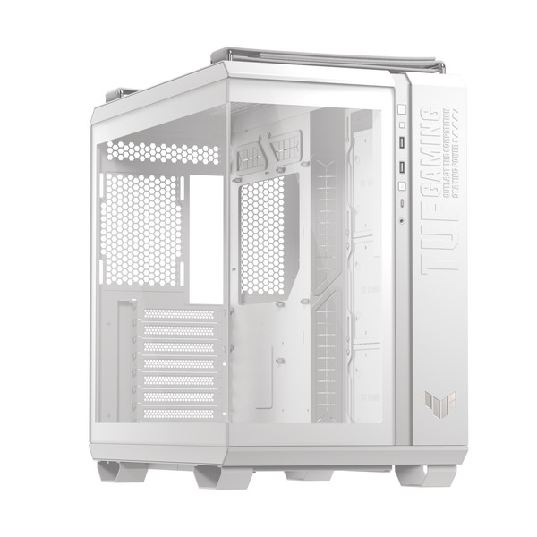 ASUS PC������ TUF Gaming GT502 Horizon white �ߥɥ륿� ATX Micro-ATX Mini-ITX �б� �ۥ磻�� �ڥ���󥻥��Բġ��̳�ƻ����Υ�������Բġ�