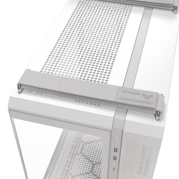 ASUS PC������ TUF Gaming GT502 Horizon white �ߥɥ륿� ATX Micro-ATX Mini-ITX �б� �ۥ磻�� �ڥ���󥻥��Բġ��̳�ƻ����Υ�������Բġ�