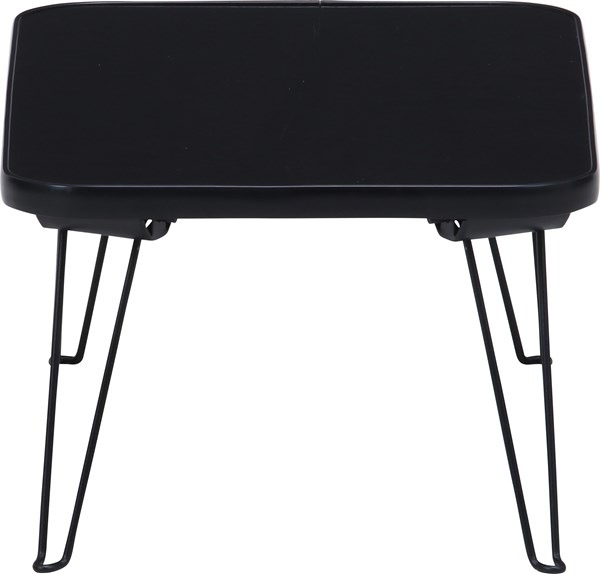 不二貿易 カラーミニテーブル BK/BK CCB4530-BK/BK CCB4530-BK/BK 商品コード14422【代引・日時指定・キャンセル不可・北海道沖縄離島配送不可】 -お取リ寄せ-