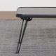 不二貿易 カラーミニテーブル BK/BK CCB4530-BK/BK CCB4530-BK/BK 商品コード14422【代引・日時指定・キャンセル不可・北海道沖縄離島配送不可】 -お取リ寄せ-