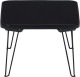 不二貿易 カラーミニテーブル BK/BK CCB4530-BK/BK CCB4530-BK/BK 商品コード14422【代引・日時指定・キャンセル不可・北海道沖縄離島配送不可】 -お取リ寄せ-