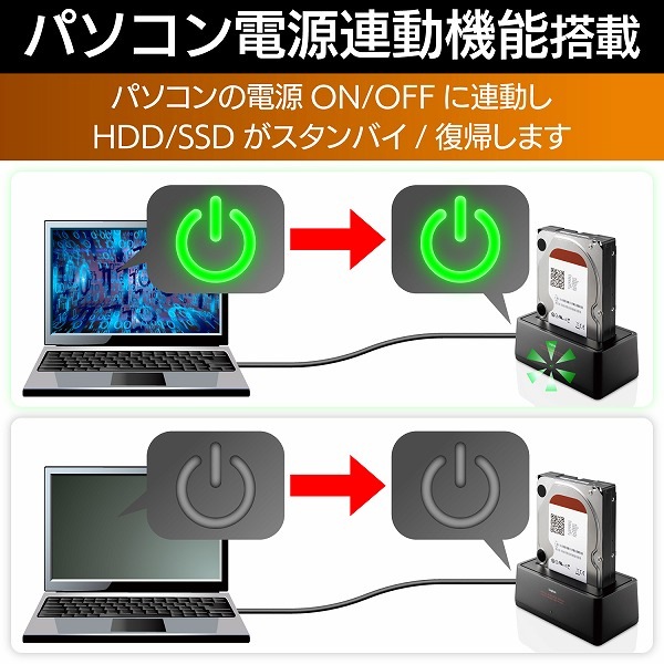 ELECOM エレコム LGB-1BSTU3 HDD・SSDスタンド 1Bay USB3.0対応 【キャンセル不可・北海道沖縄離島配送不可】