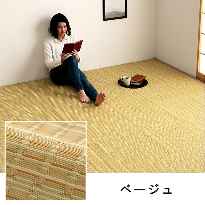イケヒコ 洗える カーペット ダイニング ラグ 敷詰 丈夫 日本製 国産 除菌スプレー対応 アウトドア ペット ブラウン 本間1畳(約95.5×191cm) 1090031061502【代引き不可】【北海道沖縄離島は配送不可】-お取り寄せ品-