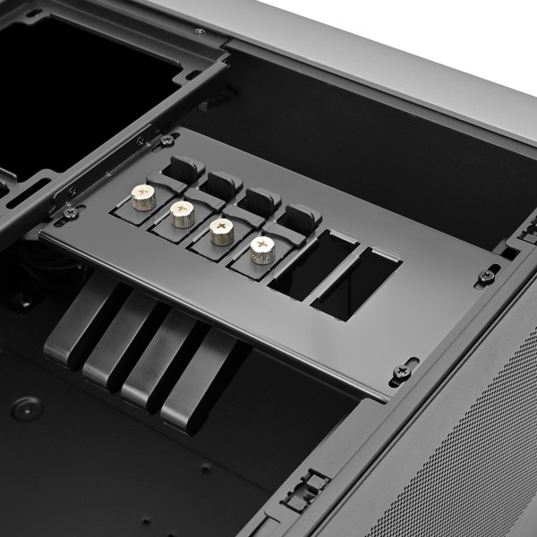Silverstone PCケース Crown 04 SST-CW04TB 据え置き型ケース 大型PCケース ワークステーション 【代引・日時指定・キャンセル不可・北海道沖縄離島配送不可】