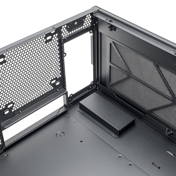Silverstone PCケース Crown 04 SST-CW04TB 据え置き型ケース 大型PCケース ワークステーション 【代引・日時指定・キャンセル不可・北海道沖縄離島配送不可】