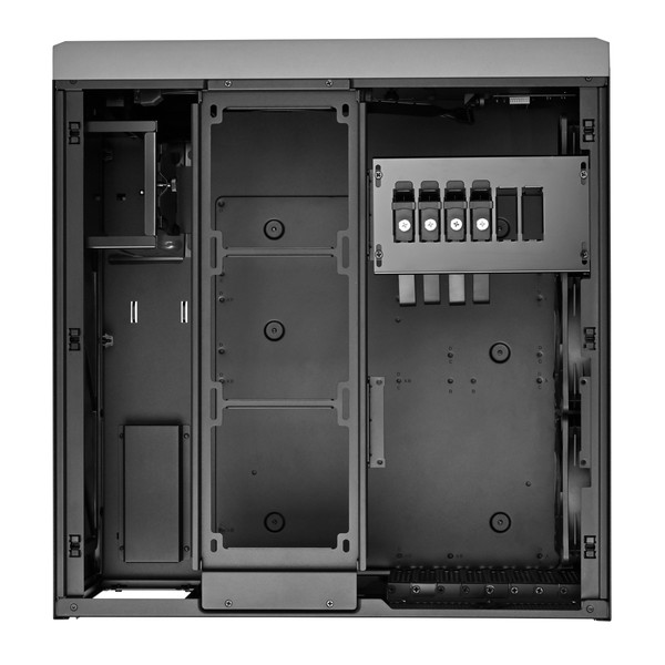 Silverstone PCケース Crown 04 SST-CW04TB 据え置き型ケース 大型PCケース ワークステーション 【代引・日時指定・キャンセル不可・北海道沖縄離島配送不可】