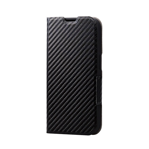 ELECOM ���쥳�� PM-A22CPLFUCB iPhone 14 Pro ������ ���С� �쥶�� ��Ģ�� �ޥ��ͥå� �ե�å� �Ѿ׷� �׷�ۼ� ���� ���� ������ɵ�ǽ�� UltraSlim �����ܥ�Ĵ�֥�å��ڥ���󥻥��Բġ��̳�ƻ����Υ�������Բġ�