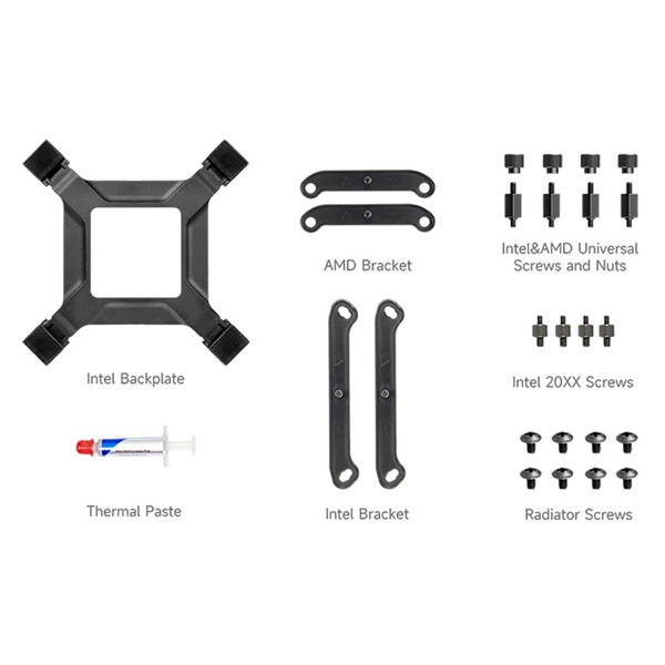 CPS ����CPU�����顼 DA360 ARGB Black 120mm�ե����3 LGA1851�б� ARGBȯ�� �Ų� �֥�å� DA360-ARGB-BK PCCOOLER �ڥ���󥻥��Բġ��̳�ƻ����Υ�������Բġ�