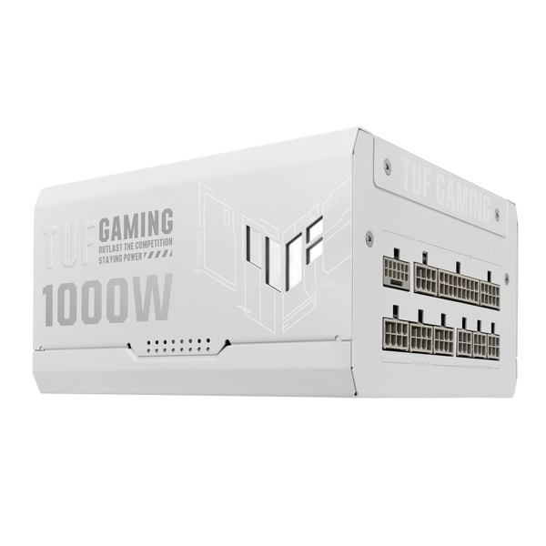 ASUS TUF-GAMING-1000G-WHITE PC�Ÿ� ATX 1000W 80PLUS Gold  �ڥ���󥻥��Բġ��̳�ƻ����Υ�������Բġ�