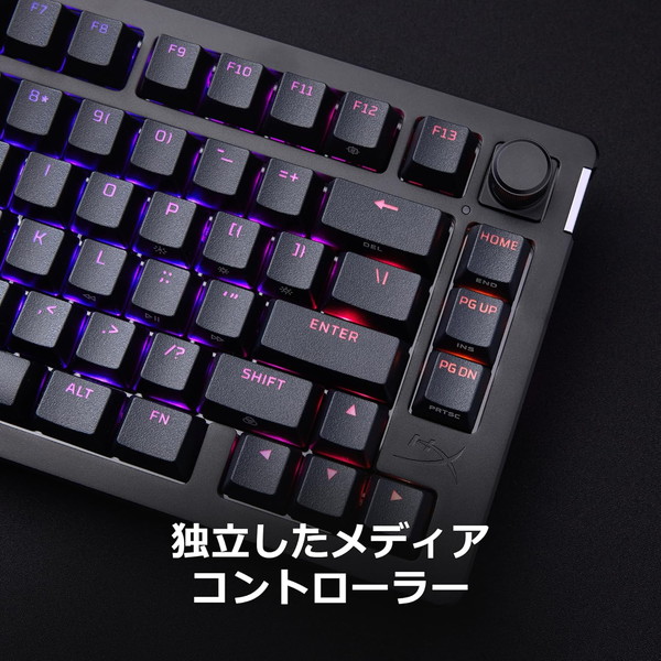 0197192348215 HyperX メカニカルキーボード Alloy Rise 赤軸 日本語