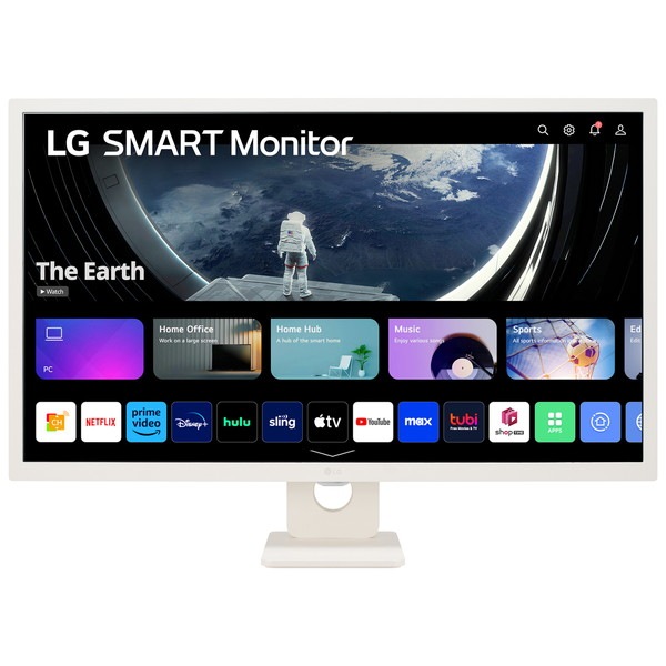 PCモニター LGエレクトロニクス webOS対応 31.5インチフルHD/IPSパネル LG MyView Smart Monitor 32SR50F-W 液晶ディスプレイ 【キャンセル不可・北海道沖縄離島配送不可】