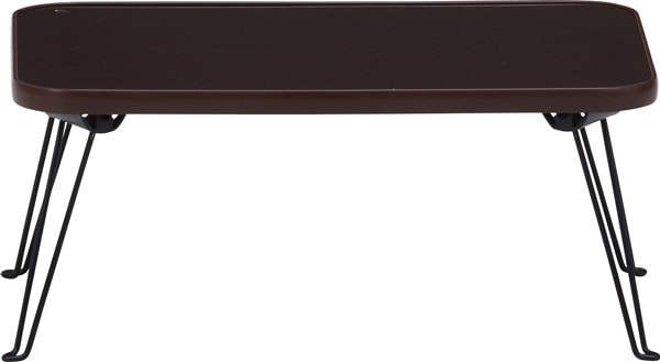 不二貿易 カラーミニテーブル BR/BK CCB4530-BR/BK CCB4530-BR/BK 商品コード14423【代引・日時指定・キャンセル不可・北海道沖縄離島配送不可】 -お取リ寄せ-
